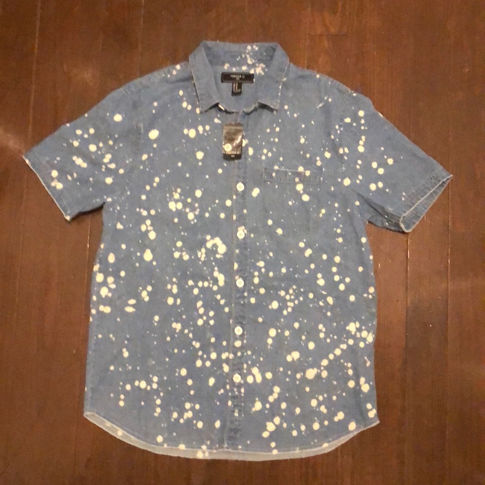 Forever 21 denim shirt sleeve